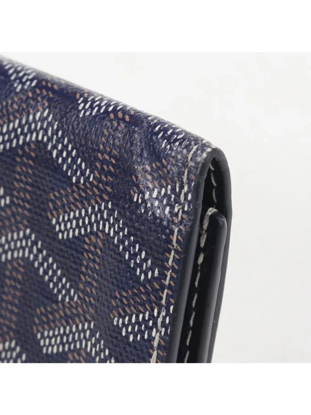 Goyard Malesherbes Business Card Holder Wallet Canvas